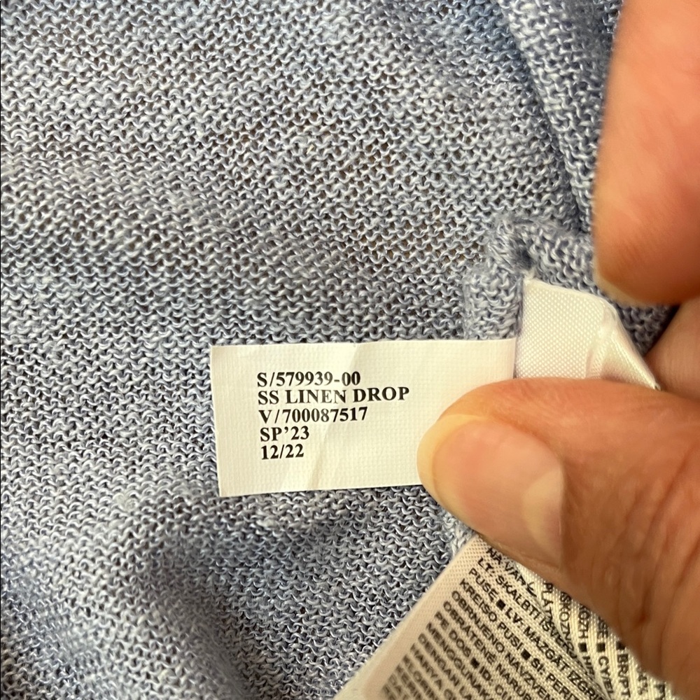 Banana Republic Fern Linen Blend Short Sleeve Sweater - Picture 6 of 7